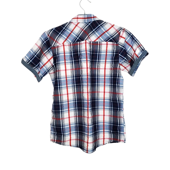 Nomad & Craft and Flow Voyger Boys Button Down Shortsleeve Shirts set of 3 - Picture 9 of 10